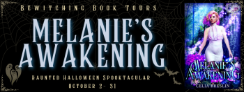 Melanie's Awakening by Celia Breslin October 2023 book tour banner